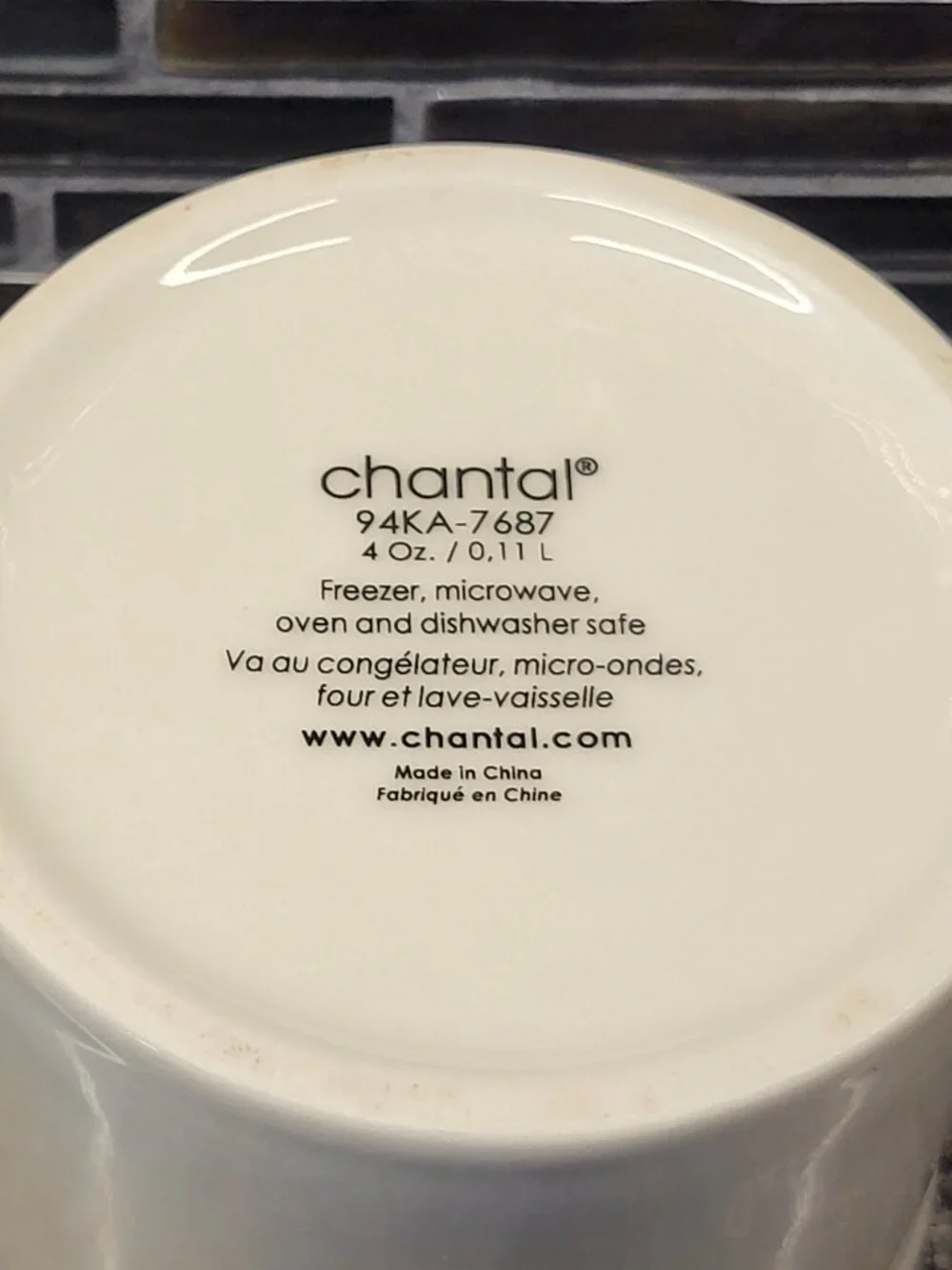 KING ARTHUR FLOUR BUTTER BELL CROCK JAR 4 OZ / 1 CUP CHANTAL COTTAGECORE KITCHEN